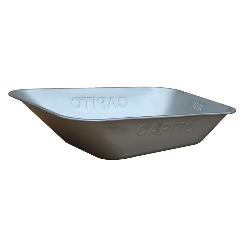 Cuva galvanizata Capito, pentru roaba Carry, 85L, zincata, 1mm