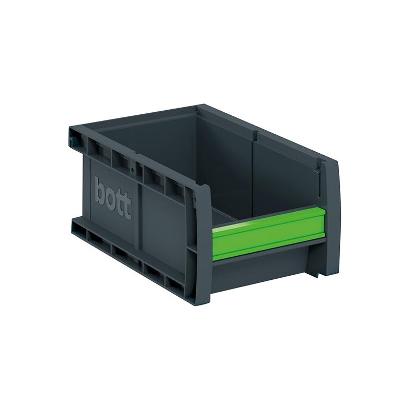 Cutie depozitare Bott 130x198x90mm antracit pentru panou organizator