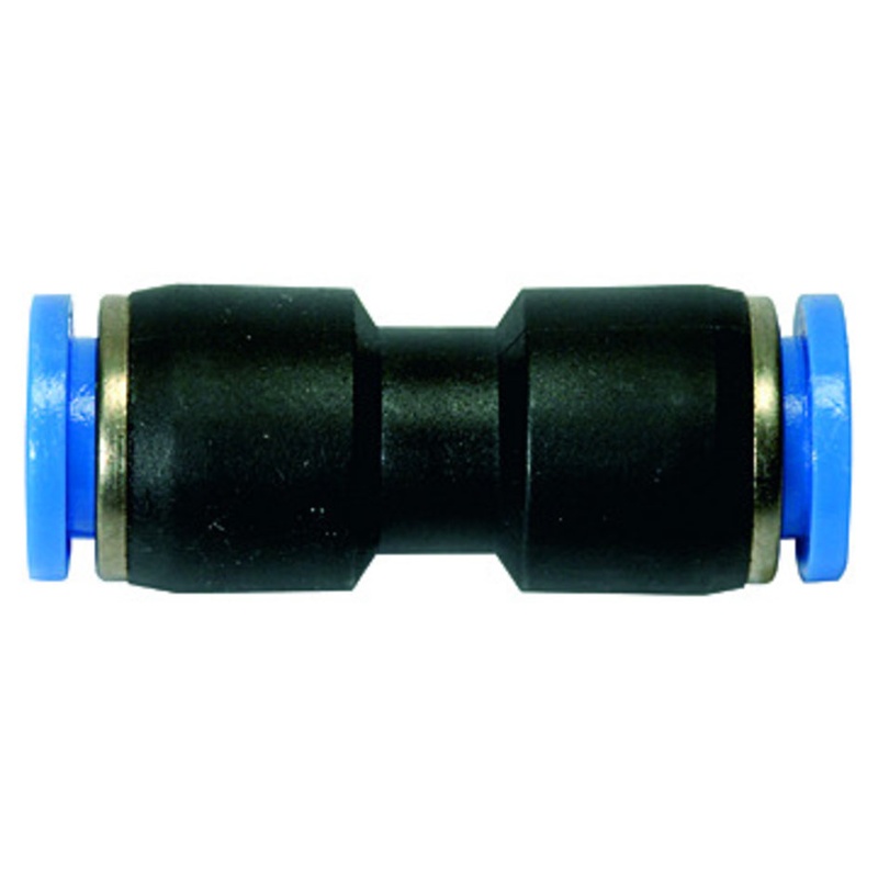 Conector drept, pentru furtun Ø 8 mm, lungime 38.5 mm, RIEGLER
