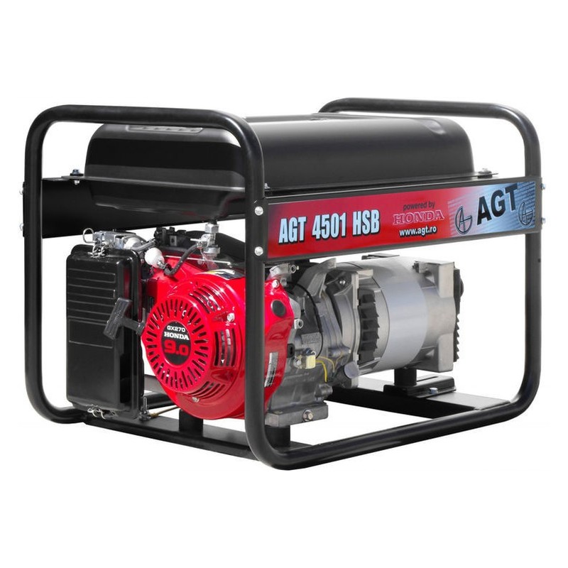 Generator curent AGT 4501 HSB R26, GX270, rezervor 26L