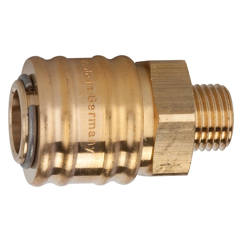 Cupla rapida NW 7.2, racord cu filet exterior G 3/8", 39mm, cheie 21mm, RIEGLER