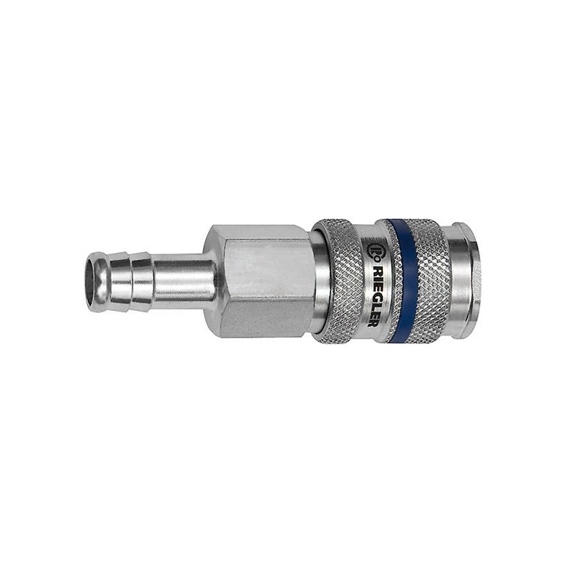 Cupla rapida NW 7.8, din otel, racord furtun LW9, 70mm, cheie 19mm, RIEGLER