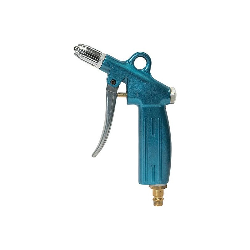 Pistol de suflat cu duza silentioasa, niplu de conectare pentru cuplaje NW 7.2, M12 x 1.25, RIEGLER