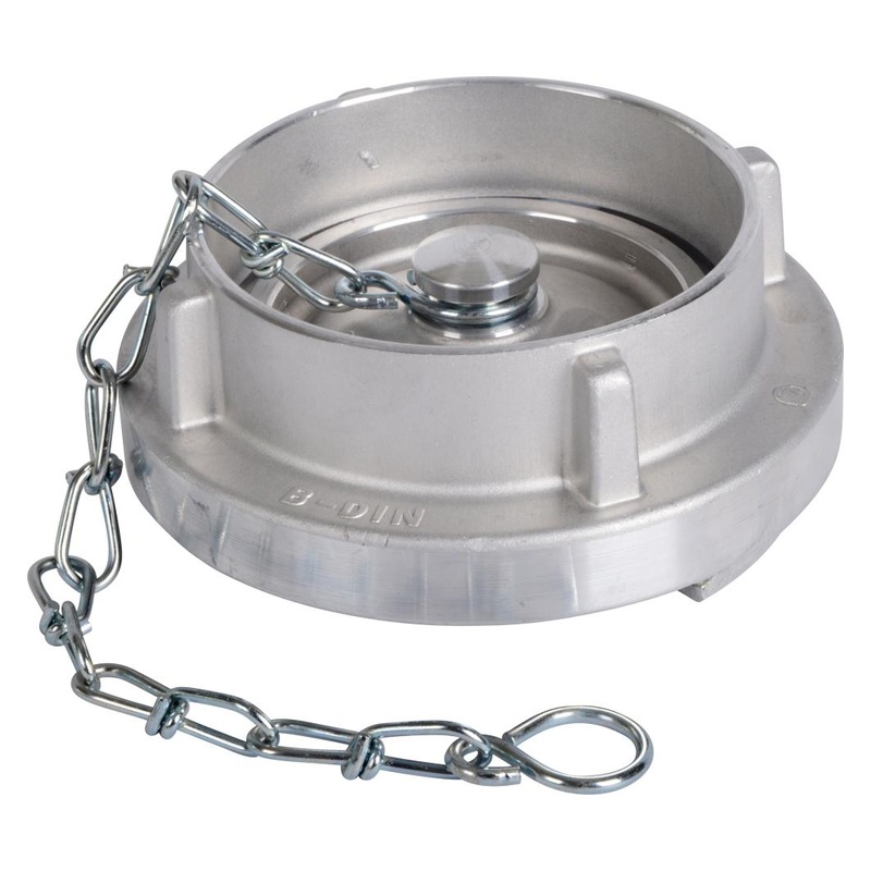 Cupla oarba Storz, cu lant, aluminiu, 110-A, 133 mm, max. 16 bar