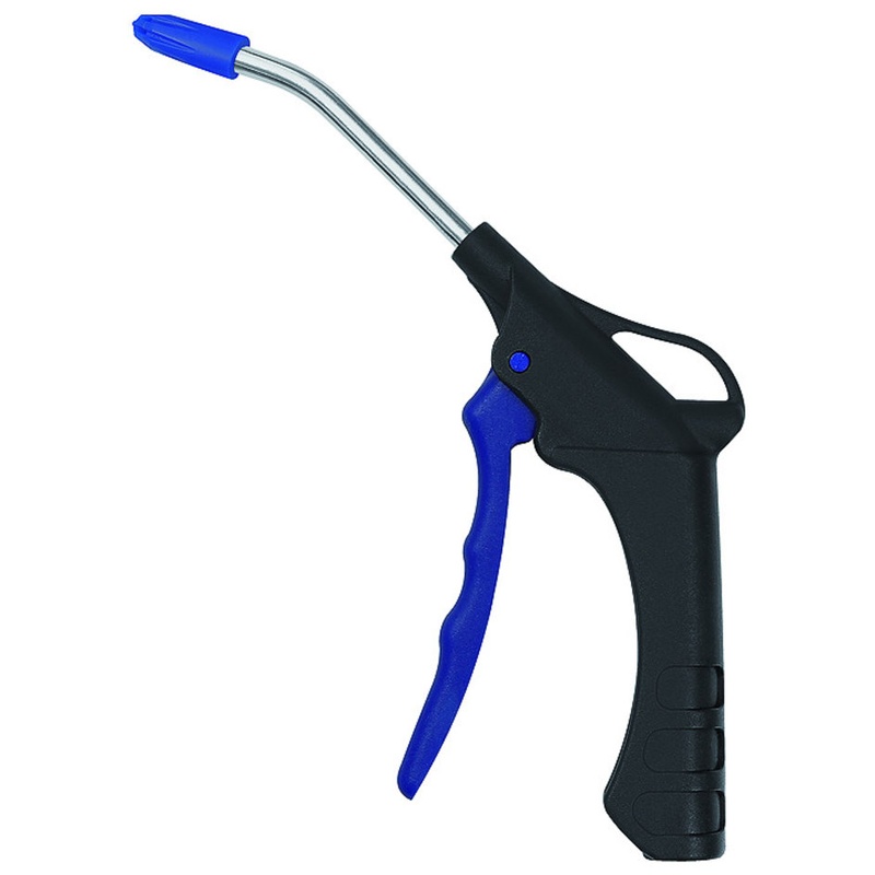 Pistol de suflat cu duza prelungita 105 mm si amortizor, niplu de conectare NW 7.2 -7.8, max. 10 bar, RIEGLER