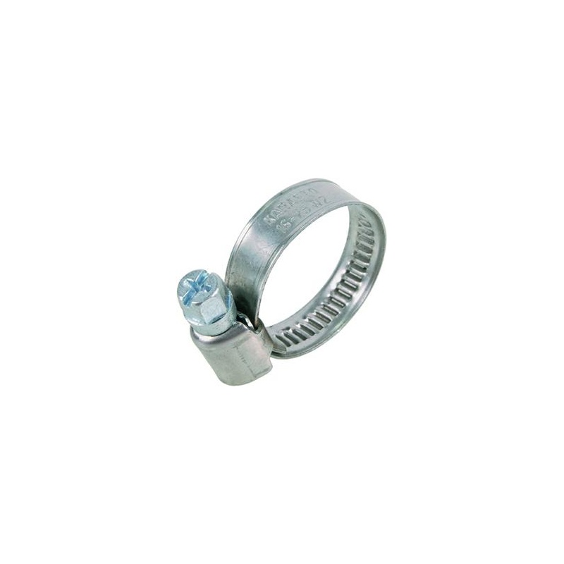 Colier pentru furtun W2, otel cromat, nr.10, 60-80 mm, latime 9 mm, DIN 3017, GEKA